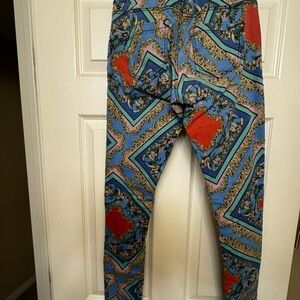 Topshop stretchy skinny colorful pants